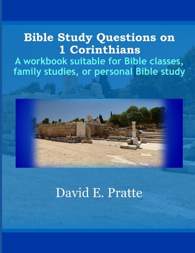 Bible Study Questions on 1 Corinthians A Workbook Suitable for Bible Classes, Family Studies, Or Personal Bible Study