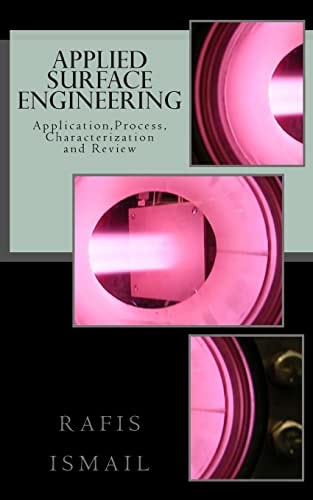 Applied Surface Engineering Application, Process, Characterization and Review