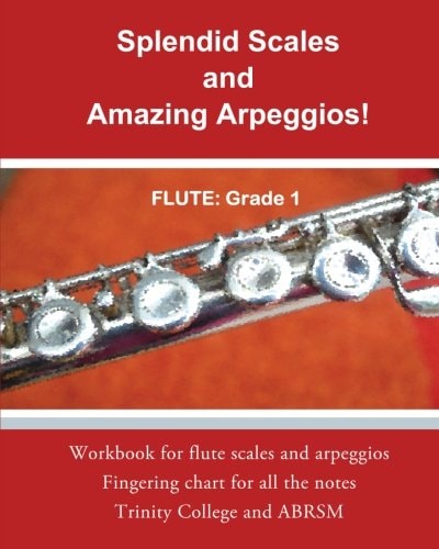 Splendid Scales and Amazing Arpeggios! Workbook for Grade 1 Flute Scales and Arpeggios
