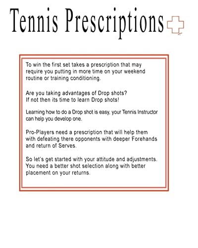 Tennis Prescriptions Advanced Players Need to Work on Deeper Forehands, Closing Out Points Faster.