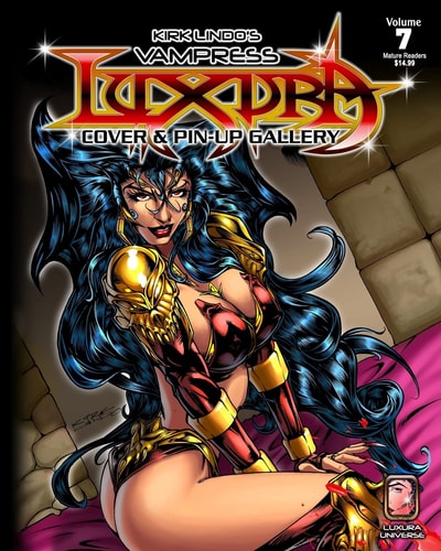 Kirk Lindo's Vampress Luxura V7 Cover & Pin-Up Gallery
