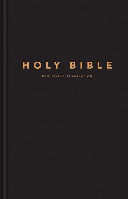 NLT Large Print Pew Bible (Hardcover, Black)