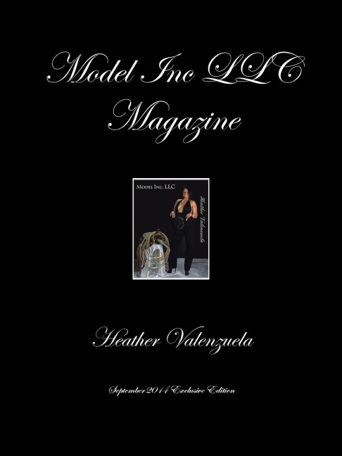 Model Inc LLC Magazine: September 2014 Exclusive Edition