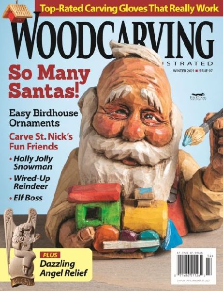 Woodcarving Illustrated Issue 97 Winter 2021