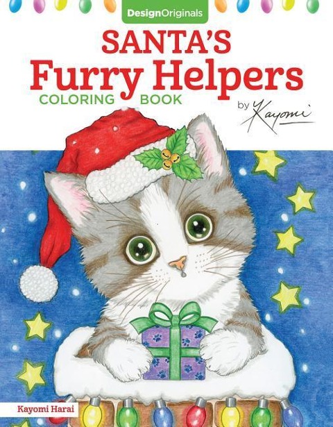 Santas Furry Helpers Coloring Book