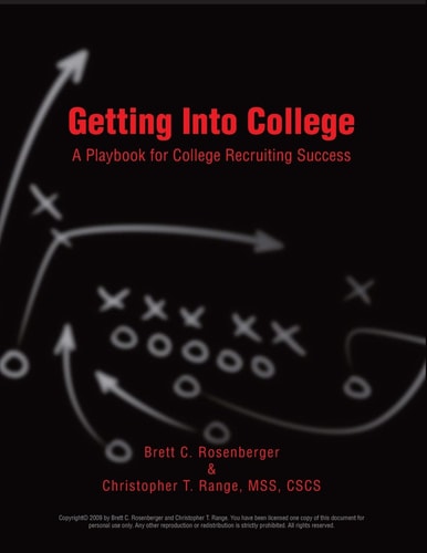 Getting Into College A Playbook for College Recruiting Success