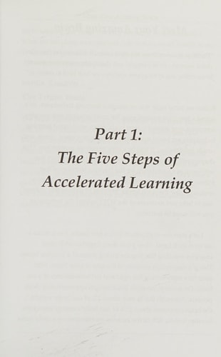Accelerated Learning Techniques for Students Learn More in Less Time