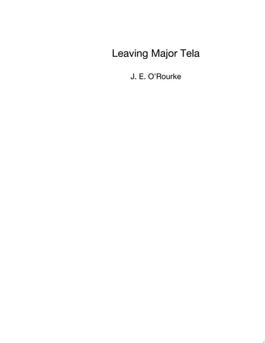 Leaving Major Tela It's Hard to Leave Home to Begin Your Own Life But When Your Single Mom Is a Tough Army Officer the Best Time May Seem Sooner Rather Than Later.