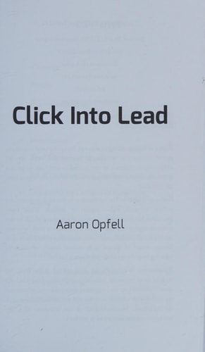 Click Into Lead Strategies for Internet Lead Generation