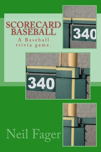 Scorecard Baseball A Baseball Trivia Game.