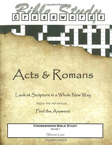 Crosswords Bible Study Acts and Romans