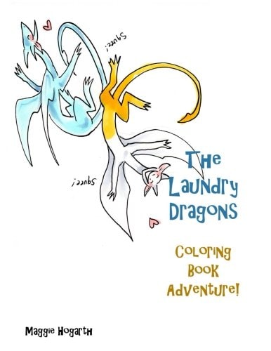 The Laundry Dragons' Coloring Book Adventure!