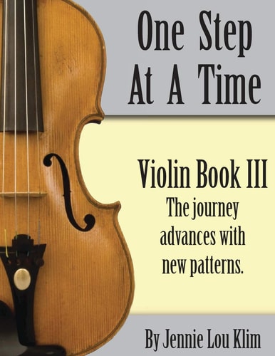 One Step At A Time Violin Book III