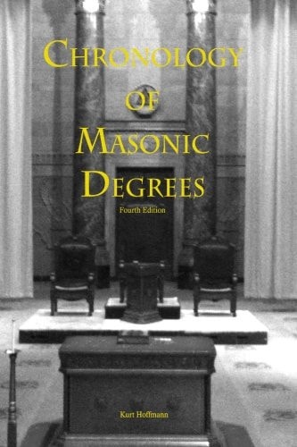 Chronolgy of Masonic Degrees