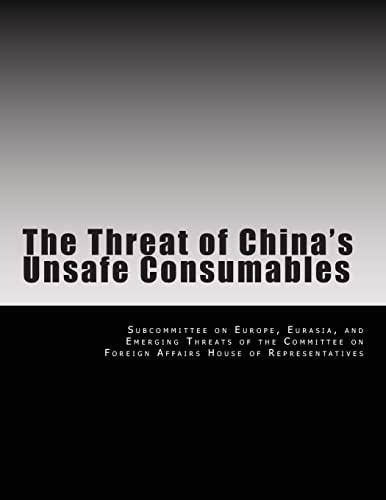The Threat of China's Unsafe Consumables