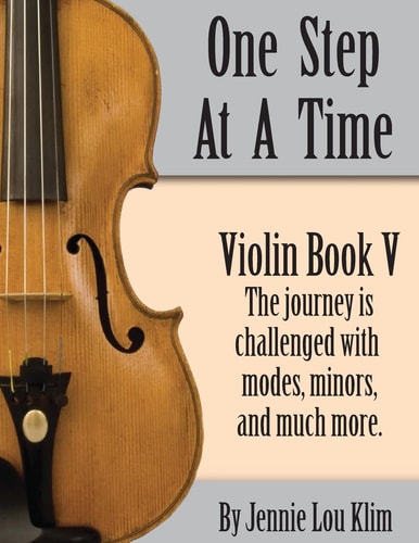 One Step At A Time Violin Book V