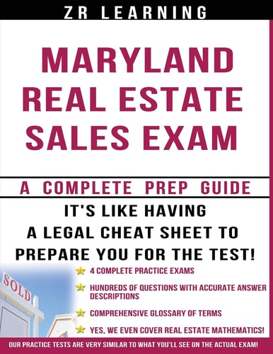 Maryland Real Estate Sales Exam A Complete Prep Guide
