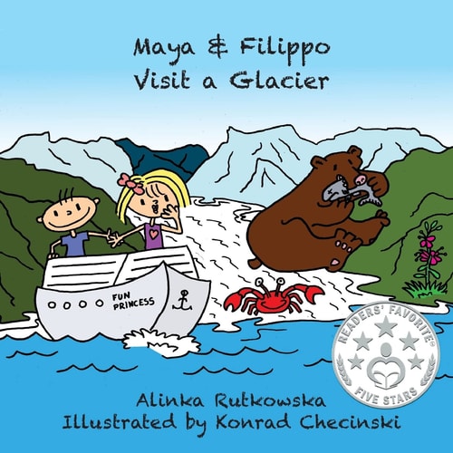 Maya and Filippo Visit a Glacier