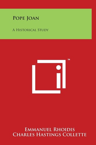 Pope Joan A Historical Study