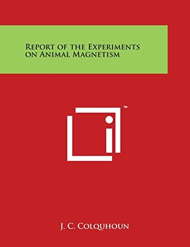 Report of the Experiments on Animal Magnetism