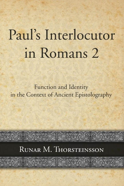 Pauls Interlocutor in Romans 2