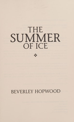 The Summer of Ice