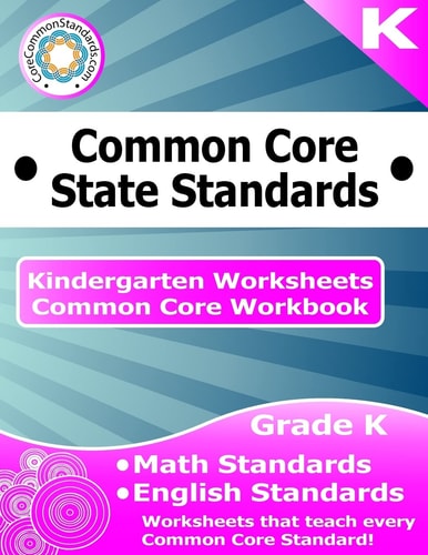 Kindergarten Common Core Workbook Worksheets