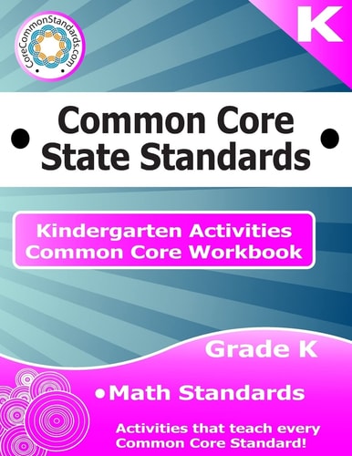 Kindergarten Common Core Workbook Math Activities