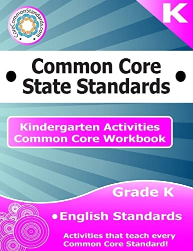 Kindergarten Common Core Workbook English Activities