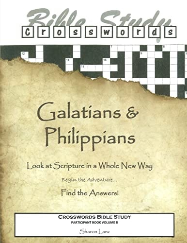 Crosswords Bible Study Galatians and Philippians Participant Book