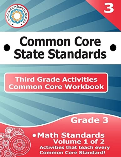 Third Grade Common Core Workbook: Math Activities Volume 1 Of 2