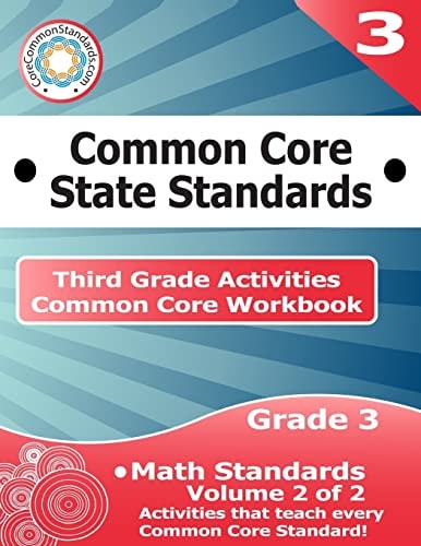 Third Grade Common Core Workbook: Math Activities Volume 2 Of 2