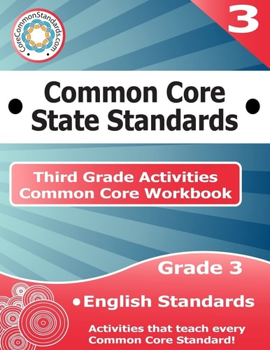 Third Grade Common Core Workbook English Activities
