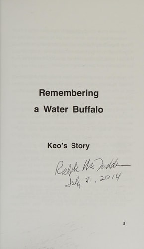 Remembering a Water Buffalo Keo's Story