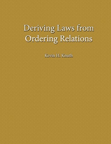 Deriving Laws from Ordering Relations