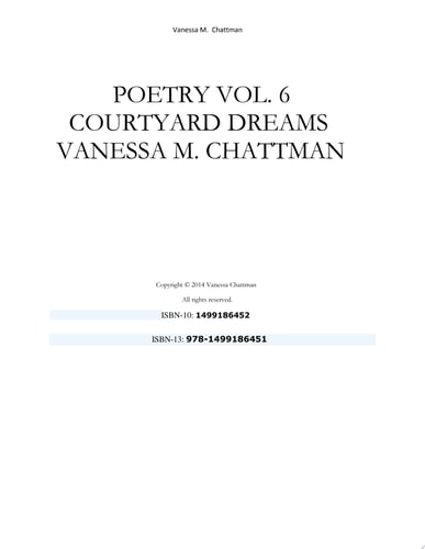 Poetry Courtyard Dreams