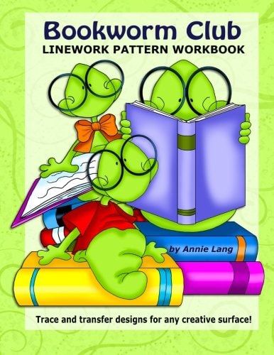 Bookworm Club Linework Pattern Workbook