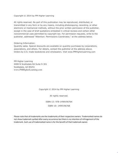 PMP® Exam Prep The Unofficial Guide to Passing the PMP Exam the First Time