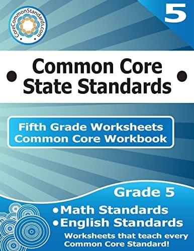 Fifth Grade Common Core Workbook Worksheets