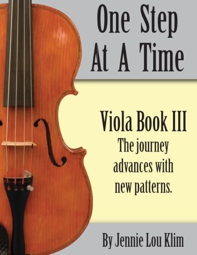 One Step At A Time Viola Book III