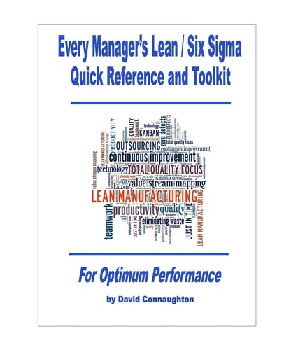 Every Manager's Lean / Six Sigma Quick Reference and Toolkit For Optimum Performance