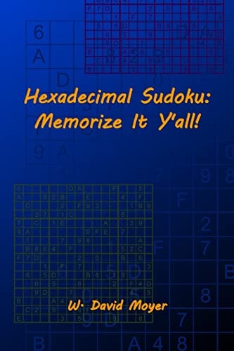 Hexadecimal Sudoku Memorize It Y'all!