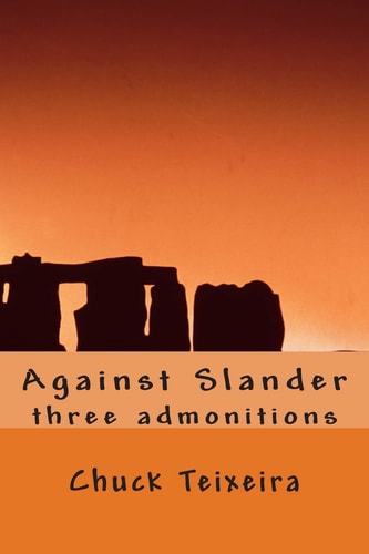Against Slander Three Admonitions
