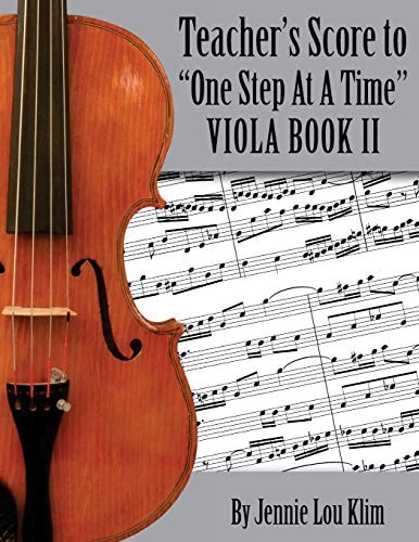 One Step At A Time The Teacher's Score, Viola II