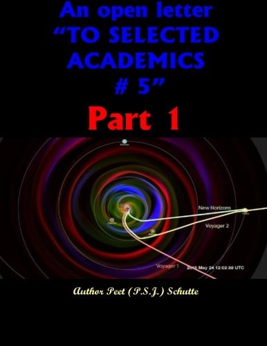 An Open Letter To Selected Academics # 5 Discovering Singularity