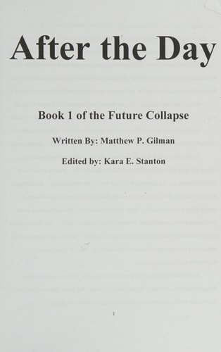 After the Day Book 1 of the Future Collapse