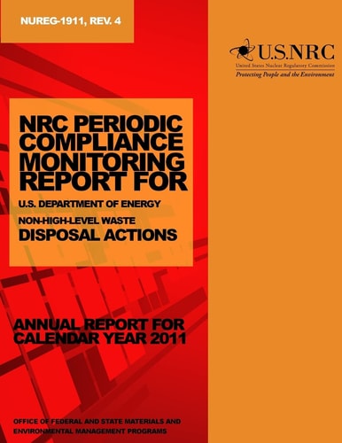 NRC Periodic Compliance Monitoring Report for U. S. Department of Energy Non-High-Level Waste Disposal Actions