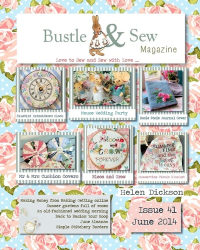 Bustle & Sew Magazine June 2014 Issue 41