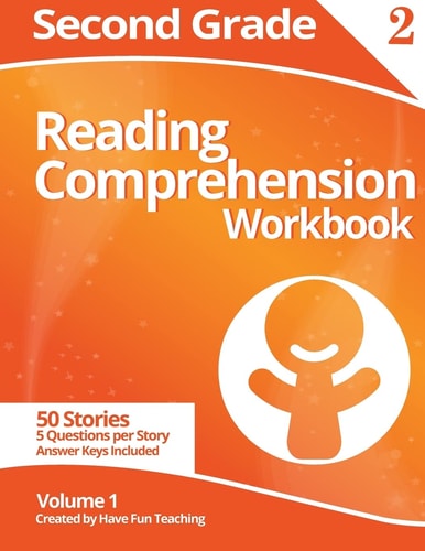 Second Grade Reading Comprehension Workbook Volume 1