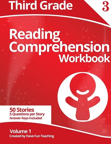 Third Grade Reading Comprehension Workbook Volume 1
